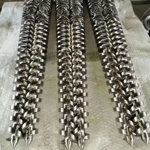 Buy cheap Extruder Single Screw Twin Conical Screw Parallel Screw Barrel from wholesalers