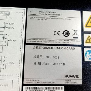 600*600*2000MM High Frequency Switch TP48200B for Huawei Network Communication