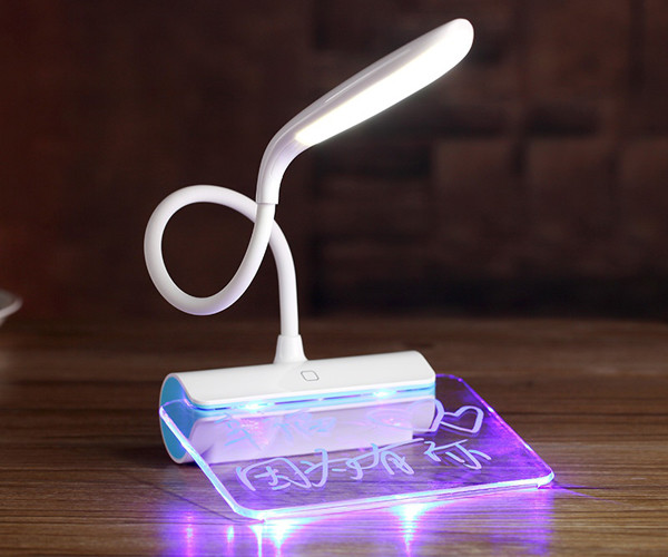 Buy cheap Wholesale Adjustable USB Mini Rechargeable Message Board Table Lamp from wholesalers