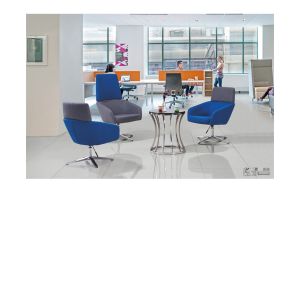 Tufted Swivel Shared Workspace Furniture Upholstered Office Chair