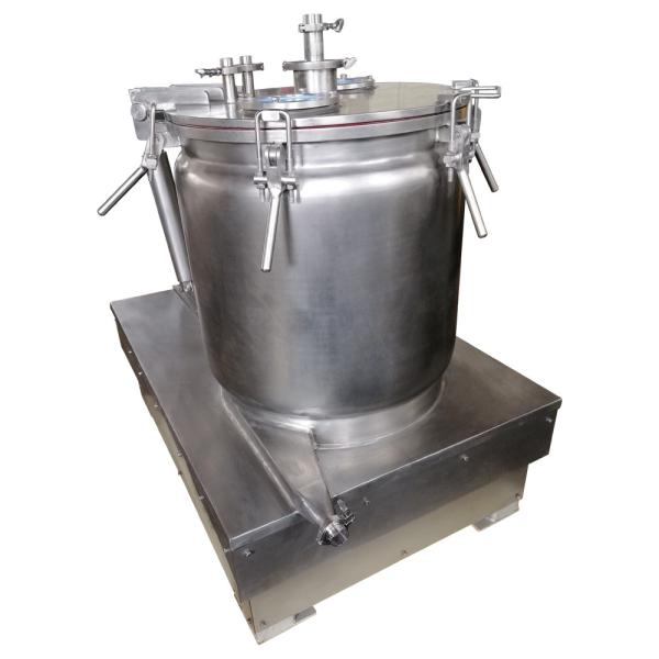 Buy cheap Manual CBD Oil Solvent Extraction Centrifuge / Vertical Biomass Centrifuge from wholesalers