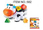 Buy cheap Toddler B / O Cow W / Shape Sorter Blocks Infant Baby Toys Educational 5 Pcs Playset from wholesalers