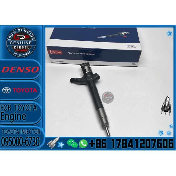 Quality Common rail injector 095000-6730 23670-51020 diesel fuel injector for Toyota Land Cruiser 200 4.5 d V8 for sale