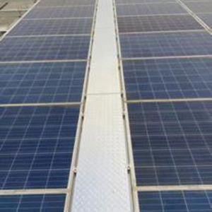 Metal Walkway For Rooftop Solar Interlocking System UV Resistance