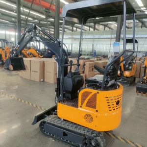 China New Electric Small Digger 0.8 Ton 1 Ton Electric Mini Excavators on sale