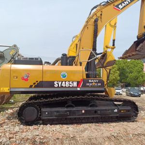 Buy cheap SANY SY485H Crawler Excavator with 2.23m3 Bucket Capacity and Original Hydraulic Pump from wholesalers