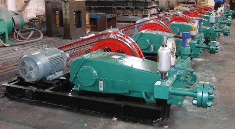 Three Cylinder Reciprocating Plunger Pump Flow Rate 1 - 2.2m³/H Pressure 16 -