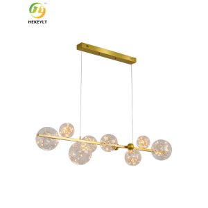 LED Modern Nordic Glass Pendant Light For Showroom
