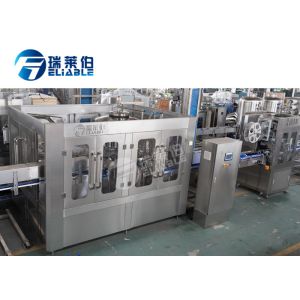 Washing Filling Sealing Drink Filling Machine / Beverage Filling Machine