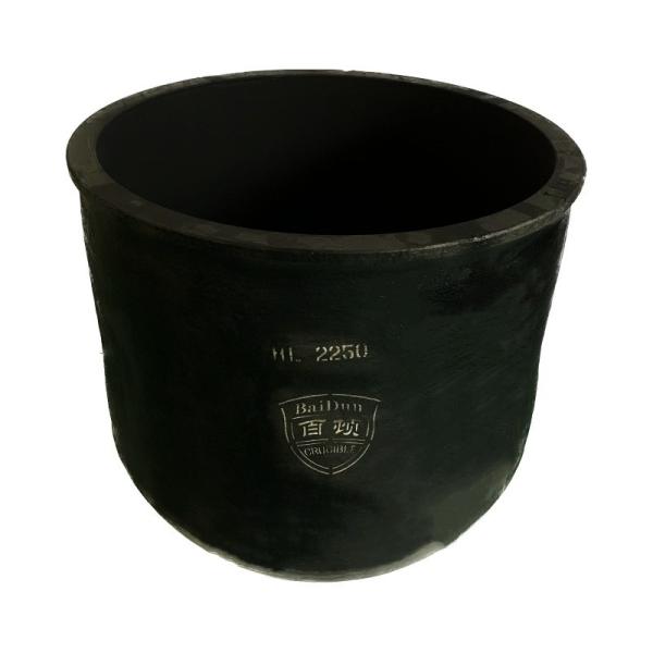 Buy cheap Metal Melting Silicon Carbide Graphite Crucible Round Low Slag Adherence from wholesalers