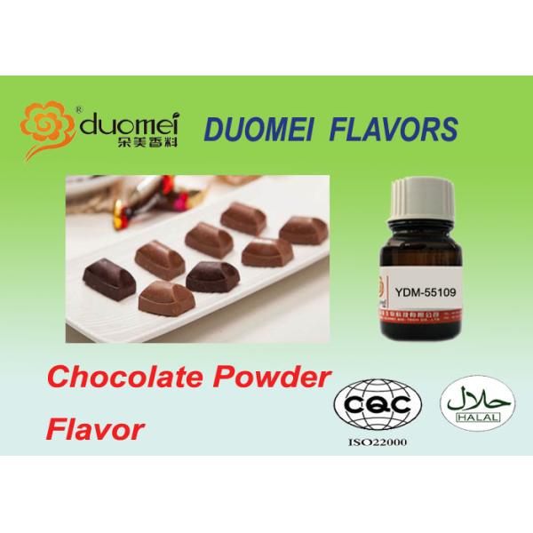 Quality ISO22000 Halal Synthetic Chocolate Flavour Powder For Instant Beverage for sale