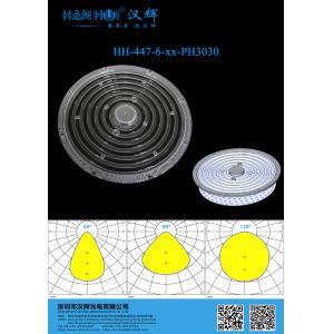 Buy cheap Φ226mm 2835/3030 LEDs 60°/90°/120° Anti-Glare Industrial-Grade Durable Wide Beam Mining Lens from wholesalers