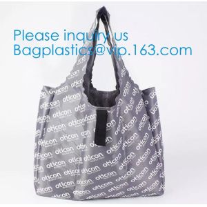 Buy cheap Folding Eco Recycled Reusable Trolley Custom Portable Cloth Polyester/Nylon Foldable Grocery Tote Shopping Bag from wholesalers