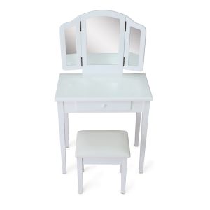 Buy cheap Foldable Mirrors MDF Makeup Dressing Tables 0.153m3 CBM from wholesalers