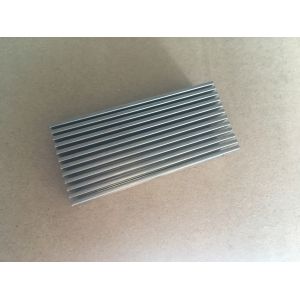 Buy cheap Aluminum Anodized Customized Bonded Folded Fin Chip Heat Sink from wholesalers