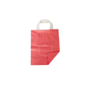 Buy cheap Smooth LDPE Custom Plastic Handle Bags Recyclable And Reusable from wholesalers
