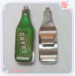 Buy cheap Beer bottle shaped epoxy dome bottle opener, promotion epoxy metal bottle opener key fob, from wholesalers