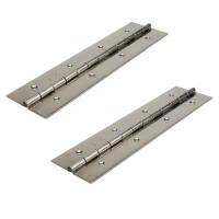 Buy cheap 101.6mm Hole Spacing Flush Door Hinge Customized For Folding Furniture product