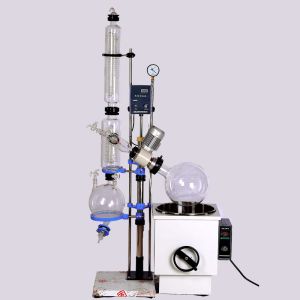 Buy cheap ISO Large Contact Area Spiral 20l Lab Rotary Evaporator from wholesalers