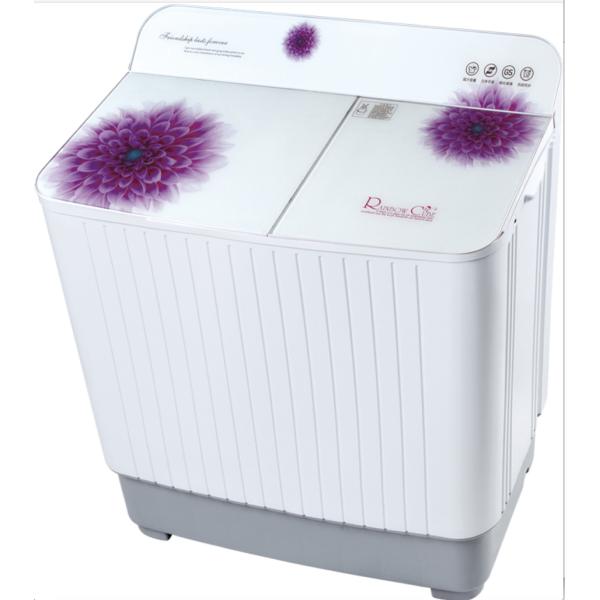 Buy cheap Tempered Glass Cover Portable Mini Twin Tub Washing Machine With Spin Dryer Hidden Glass Panel from wholesalers