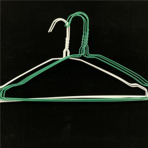 Buy cheap PVC / Plastic Coated Wire Hanger Size Optional For Dry Cleaner Easy To Use product