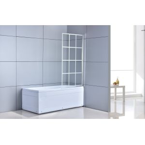 Buy cheap Clear Glass 800x1400mm Pivot Shower Screen 6mm from wholesalers