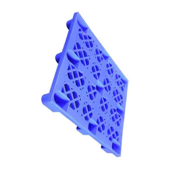 Nestable 1.2x1m Plastic Export Pallets 1.8T Static Load For Port