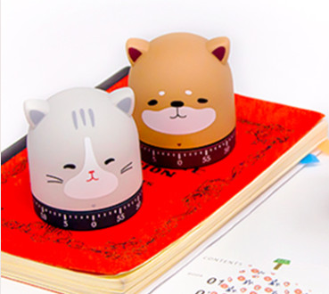 Quality ABS Mechanical Kitchen Timer 7*7*8 Cm Environmental Protection for sale