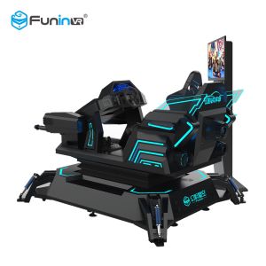 Amusement Park 9D Virtual Reality Simulator F1 Racing Car Machine 550KG 2.5*1.9