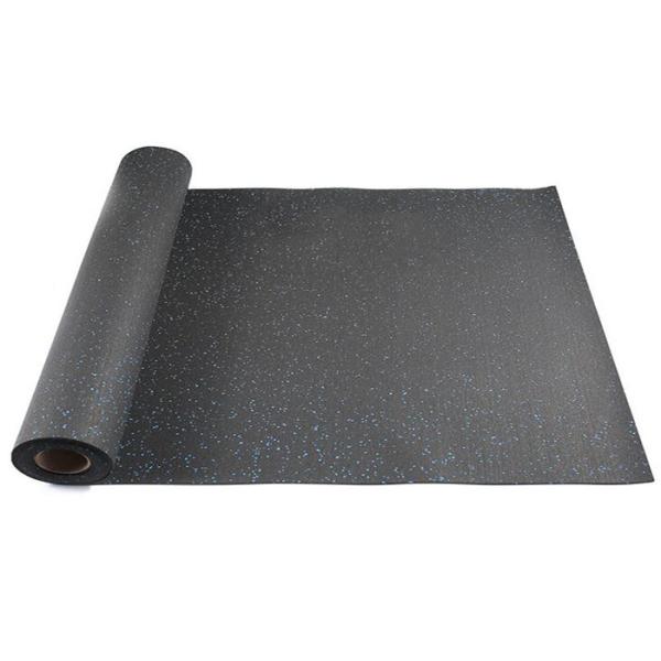 Quality Popular Commercial Rubber Floor Mats 10mm Thickness Noise Reduction for sale