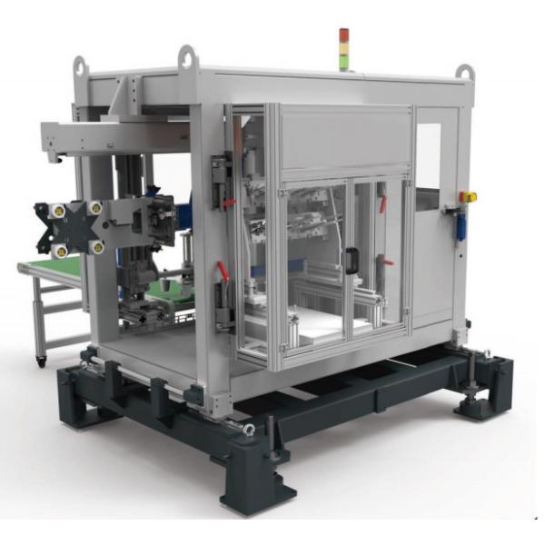 Buy cheap JB-IML2 High Speed grey Food Package In Mold Labeling（ IML ）Injection Robot Arm Packing And Palletizing Robots from wholesalers