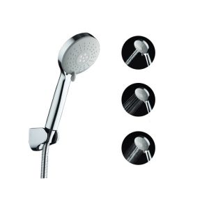 Buy cheap Clear Impurities W10cm Bathroom Handheld Shower ABS TPR chrome from wholesalers