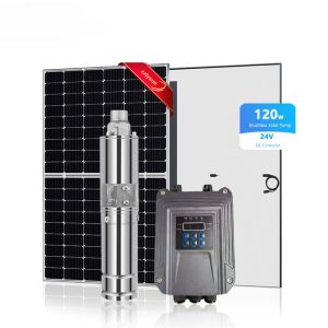 Buy cheap Hot Sales Solar Pump 3 Inches Borehole DC Submersible Solar Water Pump System for Farm Agriculture Irrigation from wholesalers