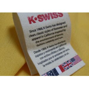 Buy cheap Classic Durable Embossed Leather Patches , Fake / Genuine Leather Label from wholesalers