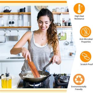 Buy cheap Scratchfree Wooden Kitchen Utensil Set , Moisturefree bamboo wooden spoon set from wholesalers