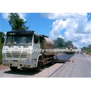 Buy cheap 8000L Road Construction Equipment Asphalt Distributor Truck With Two Diesel Bummer Heating System from wholesalers