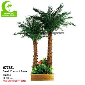 Buy cheap Luxury 400cm Artificial Tropical Tree For Garden Landscaping from wholesalers