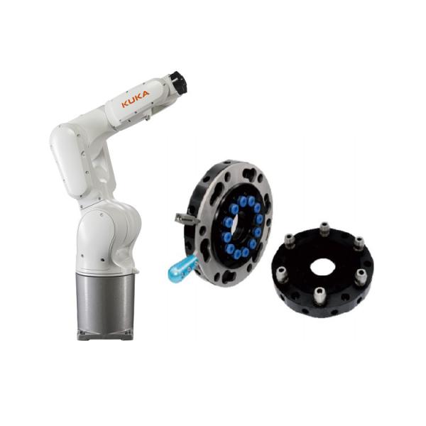 China 6 Axis Kuka Robotic Arm KR 10 R1100-2 With CNGBS Robot Quick Changer For Automated Handling Robot on sale China 6 Axis Kuka Robotic Arm KR 10 R1100-2 With CNGBS Robot Quick Changer For Automated Handling Robot on sale