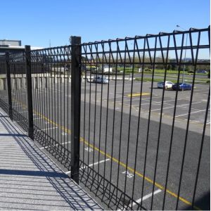 Buy cheap Malaysia Market Galvanized 5mm / 6mm Triangle Bending Roll Top Mesh Fence BRC Welded Wire Mesh Fence from wholesalers