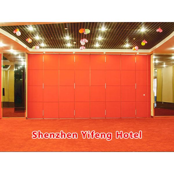 Custom Dimensions Aluminum Movable Partition Wall with Dupont POM Roller and