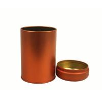 Buy cheap Round Tea Metal Cans with Plus Lid product