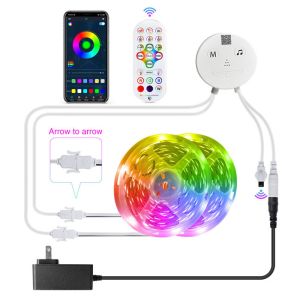 Buy cheap Bluetooth Music Led Rgb Light With Fixed Buckle 12v Rgb Belt Light Set from wholesalers