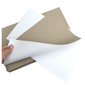 Buy cheap One Side White With Grey Back Duplex Board Paper: Customized Duplex Board Of Good Quality from wholesalers