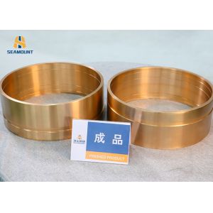 Buy cheap Sliding Bronze/Brass Copper Bushing Durable Large Impact Load Capacity from wholesalers