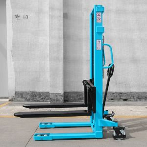 Buy cheap Lifter Hand Manual Pallet Stacker 500kg Hydraulic Steering Wheel Protection from wholesalers