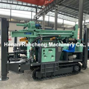 Buy cheap 300m Deep Crawler Mounted Water Well Hydraulic Legs Drilling Rig from wholesalers