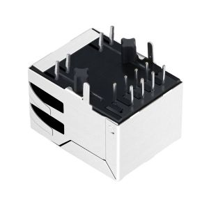 Buy cheap HR913129C Single Port RJ45 Connector with Integrated Magnetics from wholesalers