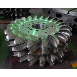 Buy cheap 500m High Water Head Turgo Hydro Turbine With Two Nozzles And Forged CNC Machining Runner from wholesalers