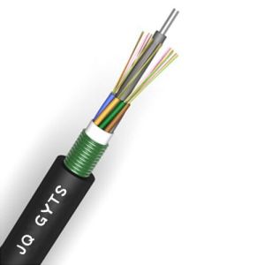 Buy cheap GYTS 72 Core SM G652D With PE Jacket Steel Wire Armored Communication Fiber Optic Cable from wholesalers