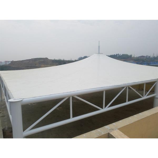 Buy cheap 950gsm 1050gsm Architectural PVC Tensile Fabric Structure from wholesalers